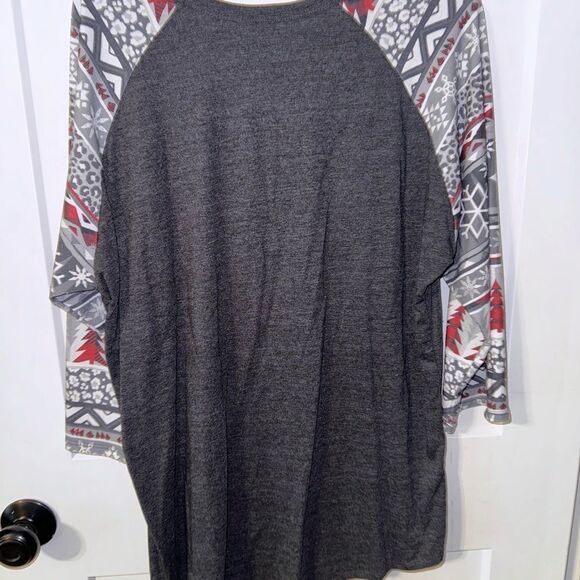 L & B LIFE BRAND WOMENS SNOWFLAKE T SHIRT - Picture 5 of 5